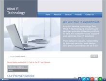 Tablet Screenshot of mindfitechnology.com